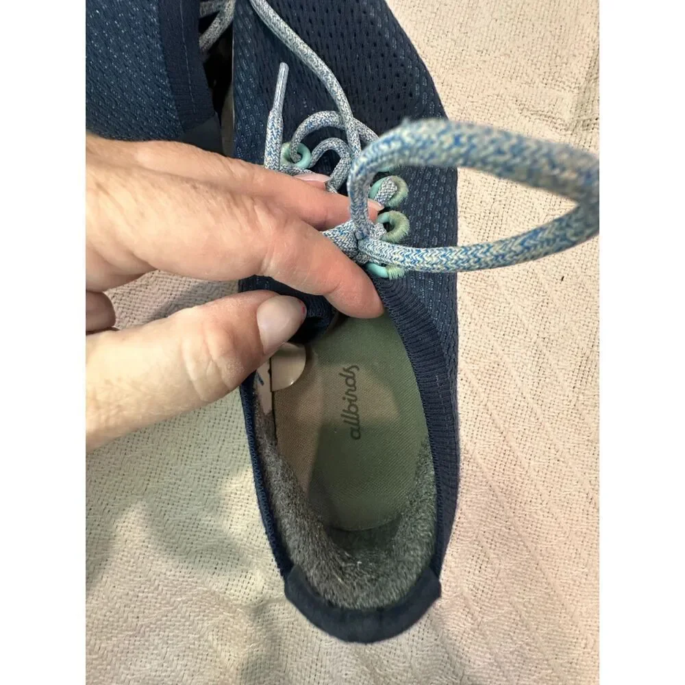 Allbirds Tree Dasher Blue Women's Shoes Size 9.5